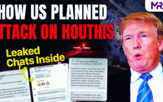 Pete Hegseth Yemen Airstrike Signal Chat Leak: Leaked chats showing Pete Hegseth and others discussing the US airstrike plans on Houthi rebels in Yemen, with Donald Trump featured in the background