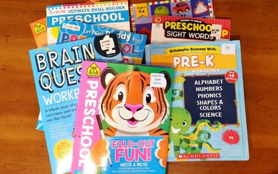 pre k workbooks